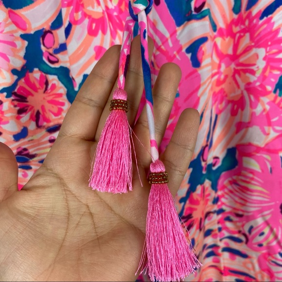 Lilly Pulitzer Piper Pant Swirling Seadream Small S Retails $138 Jogger - Picture 9 of 12